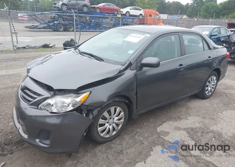 2013 Toyota Corolla Le from USA, damaged, VIN 2T1BU4EE2DC049740